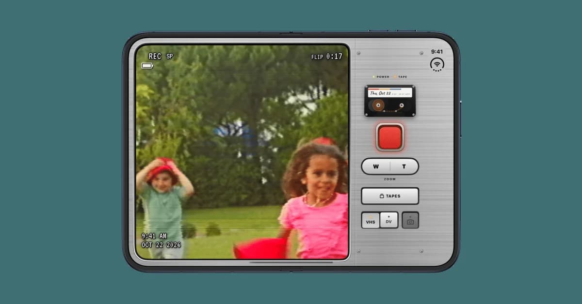 Flipcorder؛ فیلمبرداری به سبک دوربینهای قدیمی روی آیفون Duo