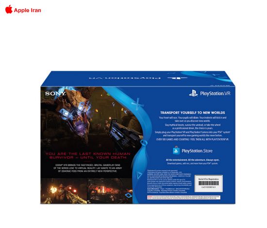 عينک واقعيت مجازی PlayStation VR به همراه دوربین باندل DOOM VFR