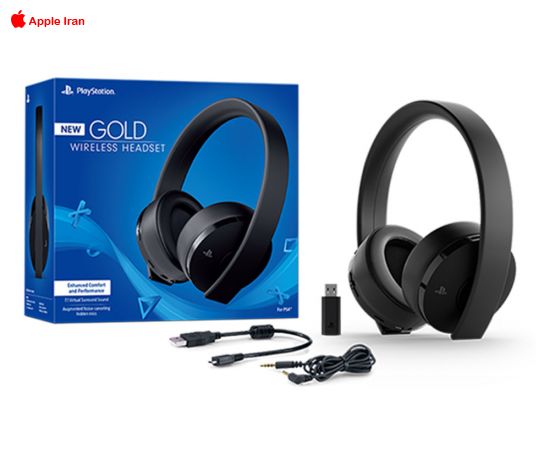 هدفون بیسیم پلی استیشن مدل Gold Wireless Headset