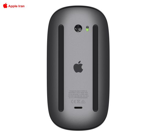 موس بی‌سیم اپل مدل Magic Mouse 2 مشکی