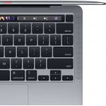 لپ تاپ 13 اینچی اپل مدل MacBook Pro MYD92 2020 همراه با تاچ بار با پردازنده M1 و 512GB SSD